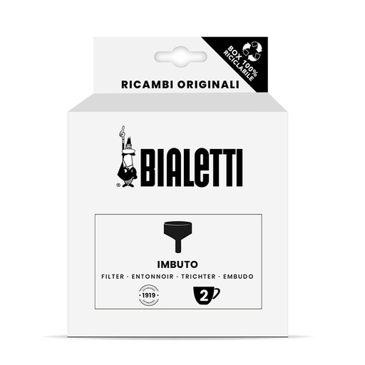 [BIAFUNIND2-B] Bialetti- Funnel New Moka Induction 2 Cups x 6* (800122)