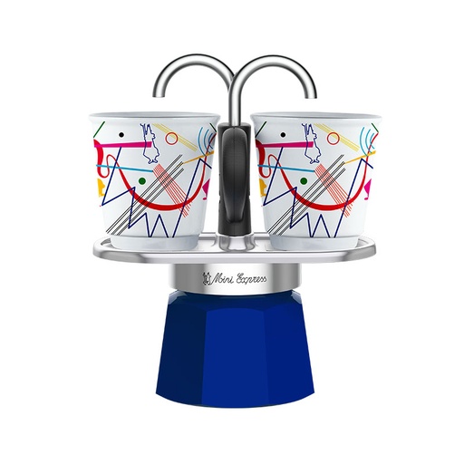 [BIAMINBICKAN-UC4] Bialetti- Set Mini "R" Kandinsky + 2 Bicchierini* (1407)
