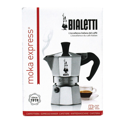 [BIAMOK1-UC6] Bialetti- Moka Express 1 Cup* (1161)
