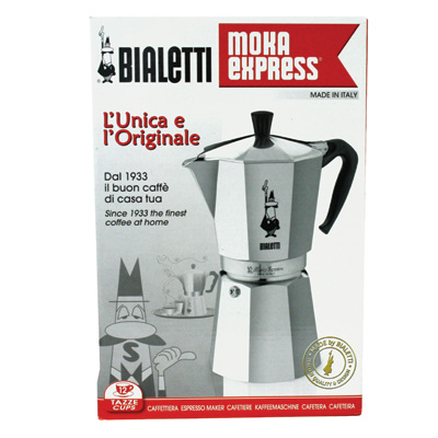[BIAMOK12-U] Bialetti- Moka Express 12 Cup* (1166)