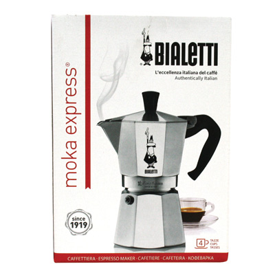 [BIAMOK4-UC6] Bialetti- Moka Express 4 Cup* (1164)