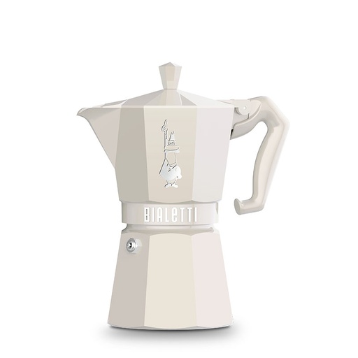 [BIAMOKEXCCRE6] bialetti 9060 moka exclusive cream 6 cup* [U]