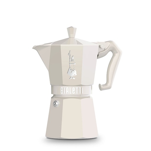 [BIAMOKEXCCRE6-U] Bialetti- Moka Exclusive Cream 6 Cup* (9060)