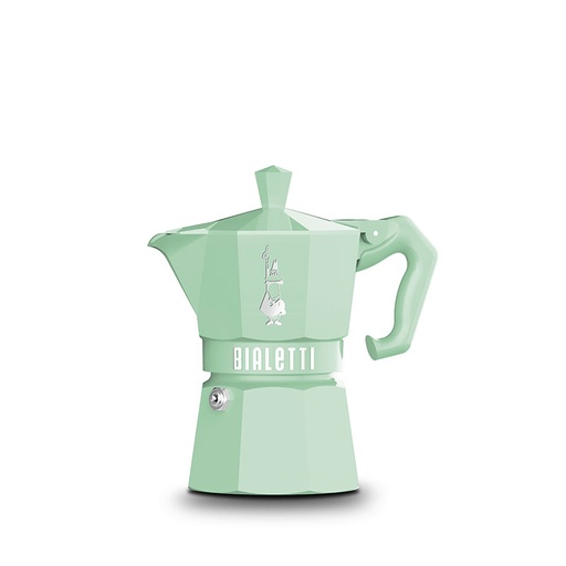 [BIAMOKEXCGRE3] bialetti 9057 moka exclusive green 3 cup* [U]