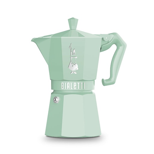 [BIAMOKEXCGRE6-U] Bialetti- Moka Exclusive Green 6 Cup* (9058)