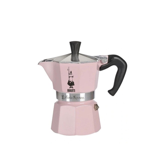 [BIAMOKPIN3] bialetti 9214 moka express pink 3 cup* [U]