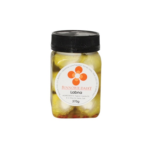 [BINLAB370] bin dairy labna yoghurt balls 370g [U]