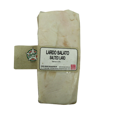 [BORLARSAL-K] Borgo- Lard Salted r/w 400g