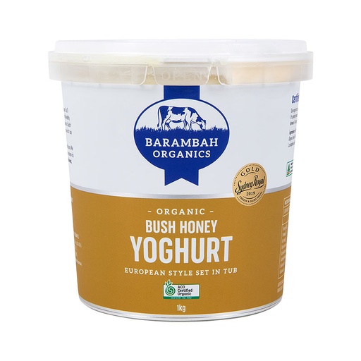 [BOYOGBH1] bo yoghurt bush honey 1kg (6) [U]