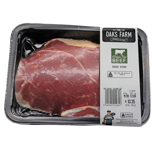 [BUTRETCHUSTE-K] The Oaks Retail Trays Chuck Steak