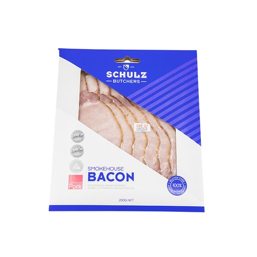[BVBACSCH200-B] Barossa Fine Foods- Bacon Schulz 5 x 200g