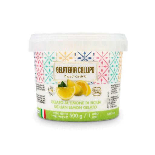 [CALGELLEM] callipo gelateria lemon 6 x 1 litre [B]*