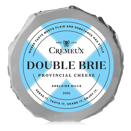 [CREBRIDOU200-B] Cremeux- Double Brie 6 x 200g