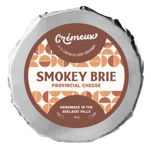 [CREBRISMO180-B] Cremeux- Smoked Brie 6 x 180g