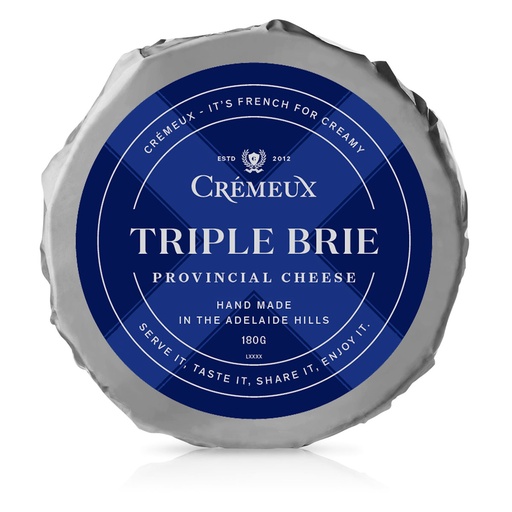 [CREBRITRI180-B] Cremeux- Triple Brie 6 x 180g