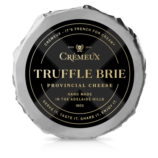 [CREBRITRU180-B] Cremeux- Truffle Brie 6 x 180g