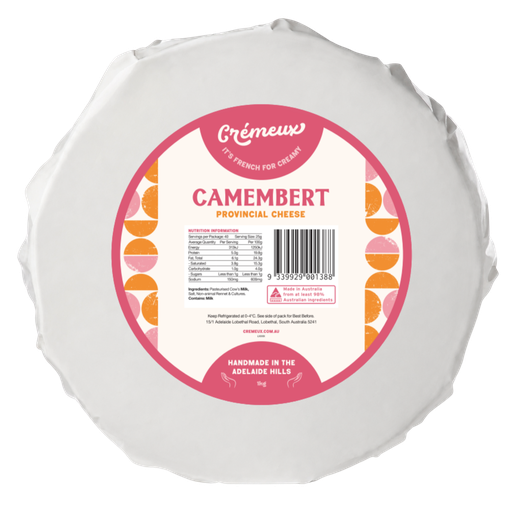 [CRECAM1-B] Cremeux- Camembert 2 x 1kg