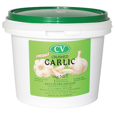 [CVGARCRU-UC6] CV Garlic Crushed 1kg