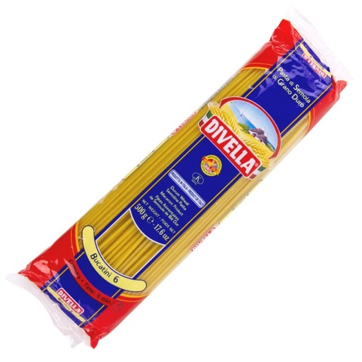 [DIVPASBUC500-B] Divella- 6 Bucatini 24 x 500g