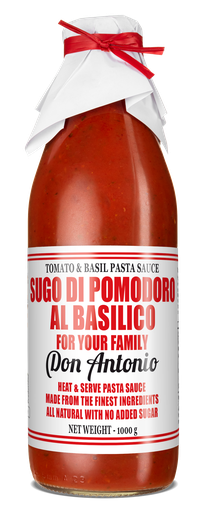 [DONANTBAS1-B] Don Antonio- Sauce Basil 6 x 1L