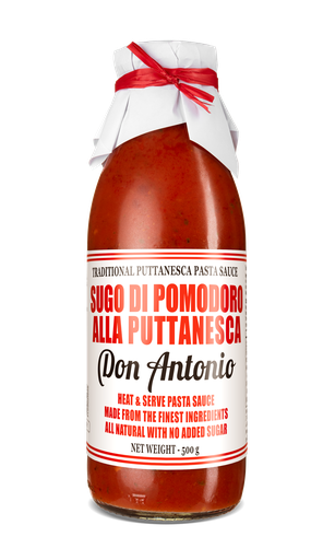 [DONANTPUT500-B] Don Antonio- Sauce Puttanesca 6 x 500g
