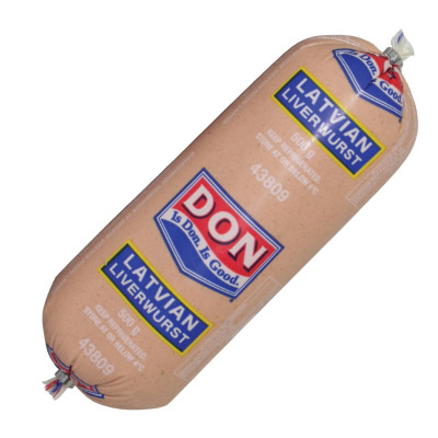 [DONLATLIV500] don latvian liverwurst 3 x 500g [B]