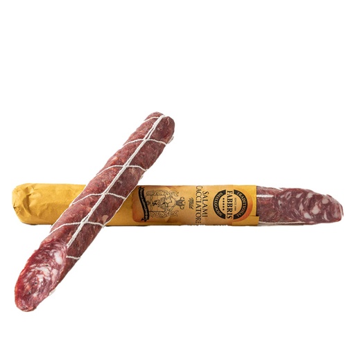 [FABCACMIL400-UC20] Fabbris- Cacciatore Salami In Carta Mild 400g