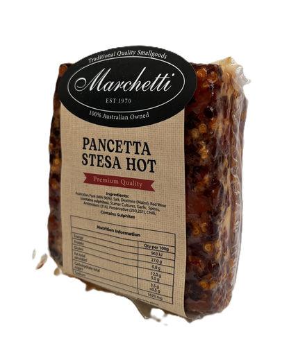 [MARCPANHOTPOR-K] Marchetti- Pancetta Stessa Hot Portions r/w 300g