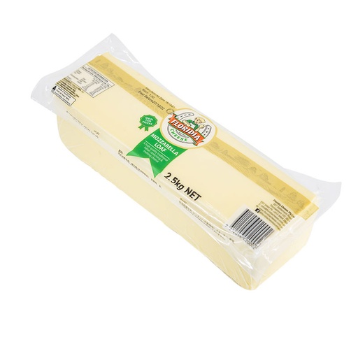 [FLOMOZBLO-UC6] Floridia- Mozzarella Block 2.5kg