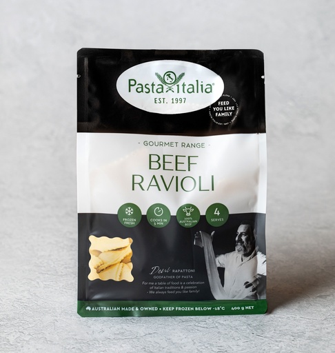 [PASITARAVBEE-B] Pasta Italia- Froz Gourmet Ravioli Beef 10 x 750gm