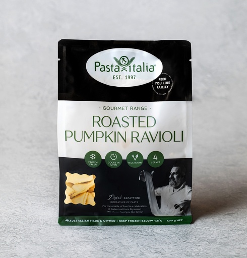 [PASITARAVPUM-B] Pasta Italia- Froz Gourmet Ravioli Roast Pumpkin10 x750gm