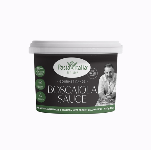 [PASITASAUBOS400-B] Pasta Italia- Sauce Boscaiola 6 x 450g