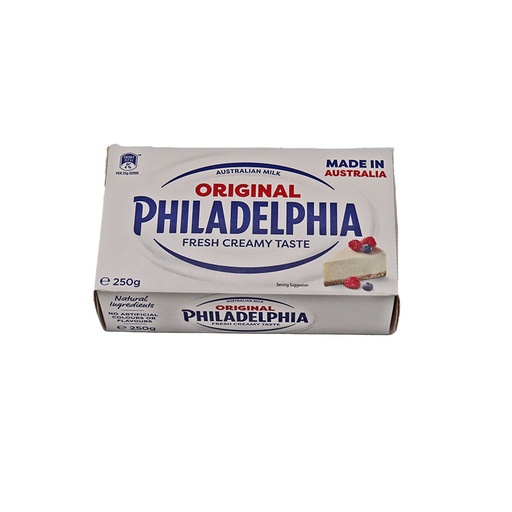 [PHICRECHEBLO250] philadelphia cream cheese block 12 x 250g [B]