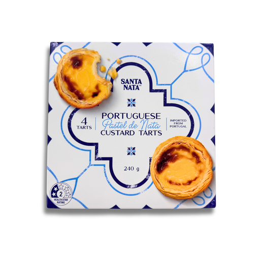 [PORTAR240] kebia portuguese tarts RETAIL cooked [4 x 60g] x 15 [B]*