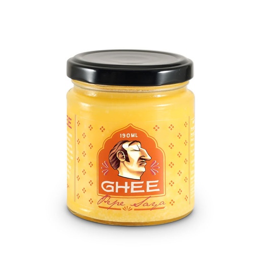[PSCULGHE190-B] Pepe Saya- Cultured Ghee 6 x 190ml
