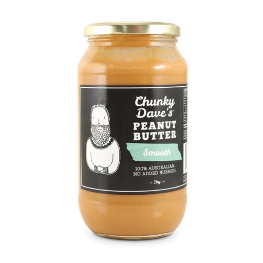 [PSSMOPEABUT1-U] Pepe Saya- Chunky Dave Smooth Peanut Butter 1kg 