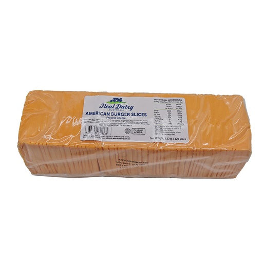 [REABURSLI-B] American Burger Slices 120's 2.27kg x 4