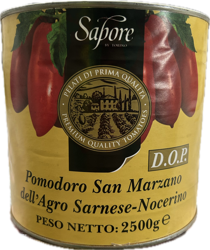 [SAPSANMAR2.5-B] Sapore- San Marzano Peeled Tomato 3 x 2.5kg