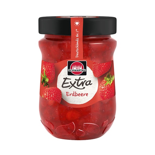 [SCHJAMSTR340-B] Schwartau- Extra Strawberry 8 x 340g (3007537)