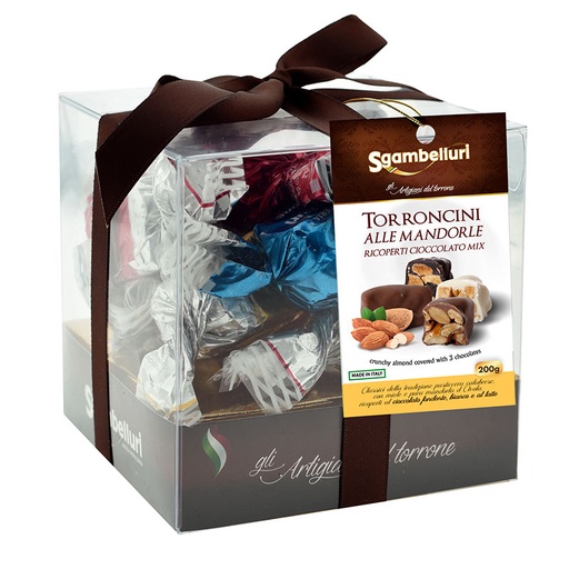 [SGA339-B] Sgambelluri- Cubo Torroncini Croccanti Mix 12 x 200* (339)