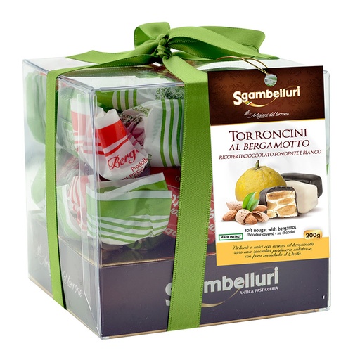 [SGA347-B] Sgambelluri- Cubo Toroncini Morbbidi Al Bergamotto Mix 200gx12* (347)