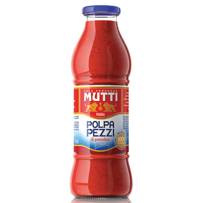 [MUTPOLPEZ690-B] Mutti- Polpa Rustica Di Pomodoro 12 x 690g