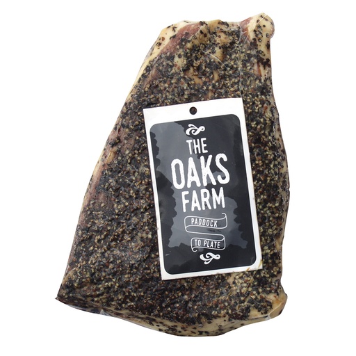 [OAKGUAARTPEP-K] The Oaks- Guanciale Artigianale Peppe r/w 700g