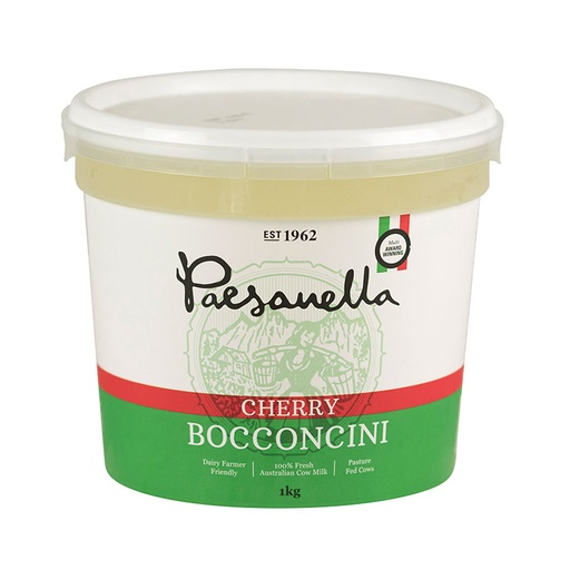 [PAECHEBOC1-UC6] Paesanella- Cherry Bocconcini 1kg