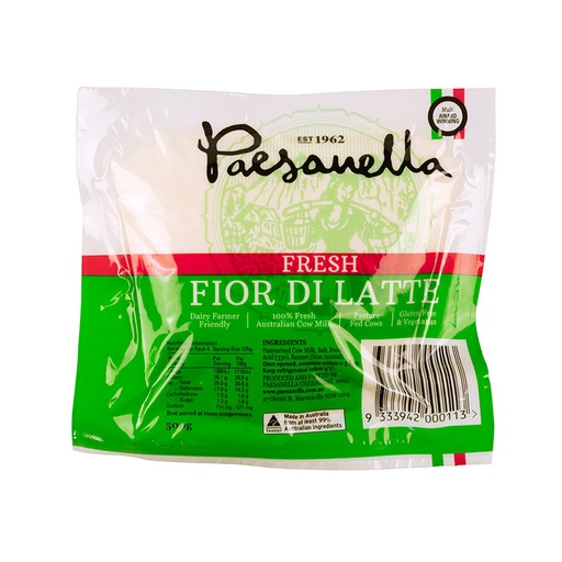 [PAEFDL500-UC10] Paesanella- Fior Di Latte 500g