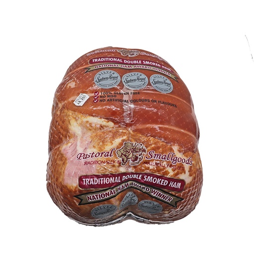 [PASHAMDOUSMOWHO-KC2] Pastoral- Ham Double Smoked Trad Whole r/w 8.5kg