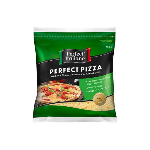 [PERMELSHR450-B] Perfect- Shredded Melts (Pizza Plus) 5 x 450g