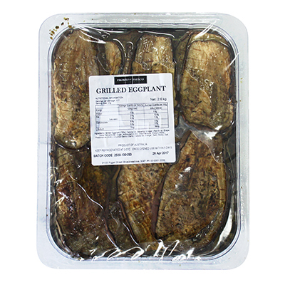 [SAPEGGSLI2-UC3] Sapore- Eggplant Sliced Grilled Marinated 2kg Tray