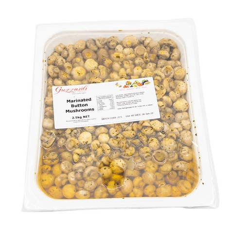 [PROFREMUSBUT2.6] pronto e fresco mushroom button 2.6kg (2) [U]