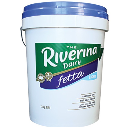 [RIVFETCOWLOWFAT13-U] Riverina- Fetta Cow Low Fat 13kg